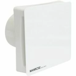 Manrose Extractor Fan Bathroom Toilet Silent Timer Humidistat 100mm CSF100H