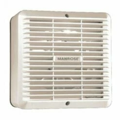 Manrose 230mm Commercial Grey Manual Pullcord Window Fan