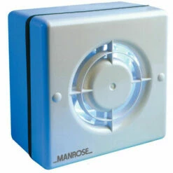 Manrose 100mm PIR Axial Extractor Window Fan