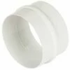 MANROSE 150mm 6 Round Plastic Pipe Connector