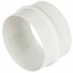 MANROSE 150mm 6 Round Plastic Pipe Connector
