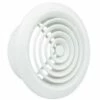 Manrose 125mm Internal Circular Grille (White)  - 2120W