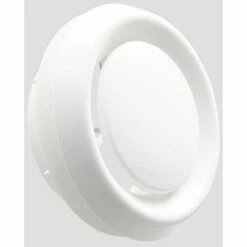 Manrose 150mm/6 Internal Round Circular Air Diffuser With Round Spigot And Adjustable Central Disc - 1260