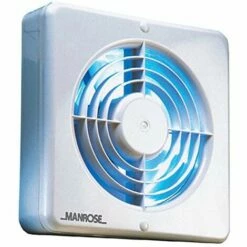 Manrose 150mm (6) Axial Extractor Fan With Pullcord Switch