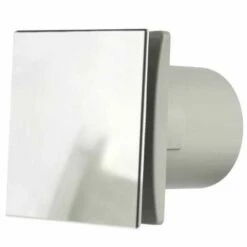 Manrose 100mm (4) Bathroom Extractror Fan With Aluminium Front Cover