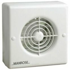 Manrose 100mm (4inch.) Automatic Extractor Fan W/ Electronic Timer - XF100AT