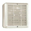 Manrose 230mm Commercial Grey Automatic Window Fan W/ Internal Thermo-activated Shutters