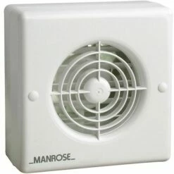 Manrose 100mm (4") Automatic Extractor Fan W/ Humidity Control