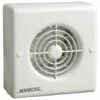 Manrose 100mm Axial Extractor Fan With Humidity Control & Pullcord