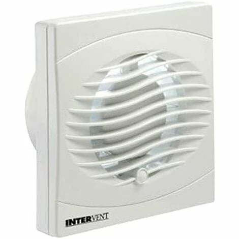 Manrose Intervent BVF100T 4" Square Extractor Fan Timer