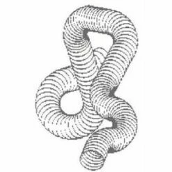 Manrose PVC Ducting 3m - R1020