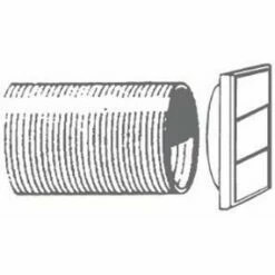 Manrose Fix Kit Gravity White 4" - 1270GXFFK