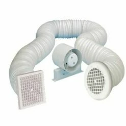 Manrose Shower Fan + Timer 4" - SF100TB