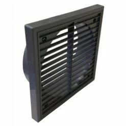 Manrose Fixed Grill + Spigt 6" Grey - R1190G